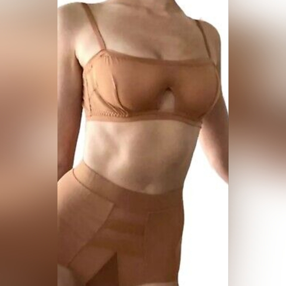 Free People Other - HAH By Free People Wired Bra - Sugar Brown NWT 30-38B